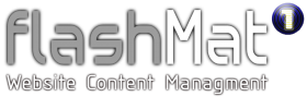 flashMat Website CMS